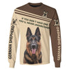 Special Design German Shepherd Brown 3D shirt for German Shepherd lovers