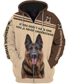 Special Design German Shepherd Brown 3D shirt for German Shepherd lovers