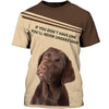 Special Love – Chocolate Labrador Retriever Men and Women 3D Ver.2 Shirt