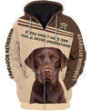 Special Love – Chocolate Labrador Retriever Men and Women 3D Ver.3 Shirt