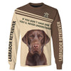 Special Love – Chocolate Labrador Retriever Men and Women 3D Ver.3 Shirt