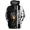 Storm ROTTWEILER Dog Men and Women 3D Shirt