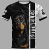 Storm ROTTWEILER Dog Men and Women 3D Shirt