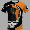 The Skull x Rottweiler Dog Men and Women 3D Full Printing