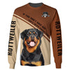 This girl loves her rottweiler Men and Women Ver.3 3D Shirt