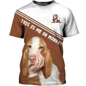 This Is Me On Monday Men and Women Ver.2 3D T Shirt