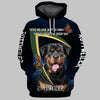 Those We Love Don’t Go Away Rottweiler Dog Men and Women 3D Full Printing