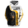Touch My ROTTWEILER DOG Men and Women 3D Shirt
