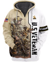 U.S VETERAN Men and Women 3D T Shirt