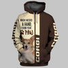 Welsh Corgi I Found You Paw Men and Women 3D Shirt
