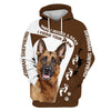 When i needed a hand i found your paw German Shepherd Men and Women 3D Shirt