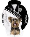 Yorkshire Terrier Design – if you don’t have one you’ll never understand Men and Women 3D Shirt