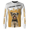 Yorkshire Terrier Special Design Men and Women 3D Shirt