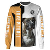 You Can’t Buy Love But You Can Rescue It Pitbull Men and Women 3D Shirt